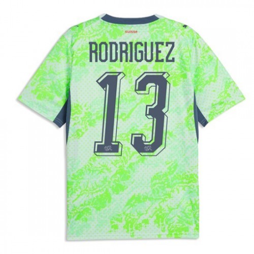 Pánský Fotbalový dres Švýcarsko Ricardo Rodriguez #13 MS 2026 Venkovní Krátký Rukáv